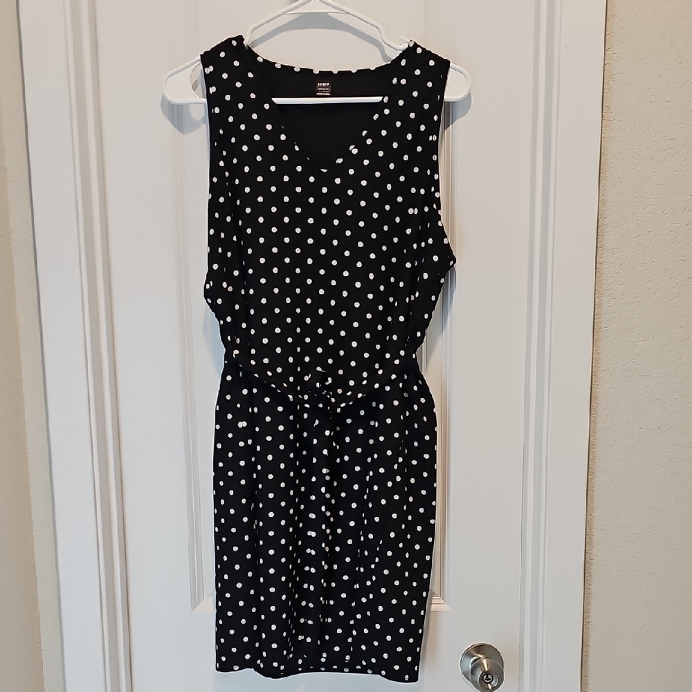 Womens Belted Dress